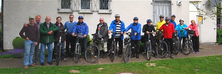 2015 - 26. April Fahrradgruppe des SGV Bergkamen