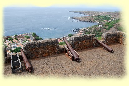 Cidade Velha - Blick von der Festung Real de So Felipe