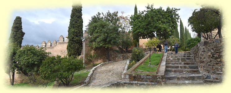 Malaga-Burganlage Gibralfaro