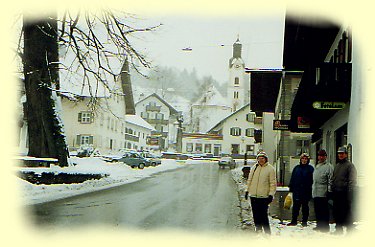 Bad Kohlgrub 1988 - mit Pfarrkirche St. Martin