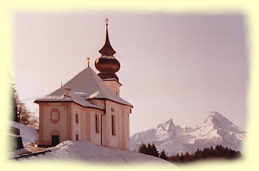 Berchtesgaden - Walfahrtskirche Maria Gern