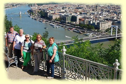 Budapest - Blick vom Gellertberg