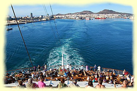 Hafen von Las Palmas - Ausfahrt