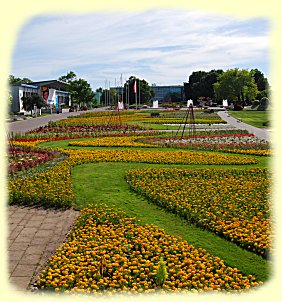 EGA Park - grtes zusammenhngende Blumenbett