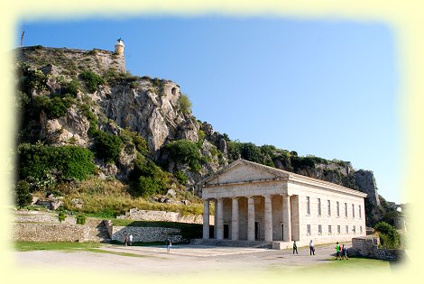 Korfu - alte Festung - Georgs-Kirche