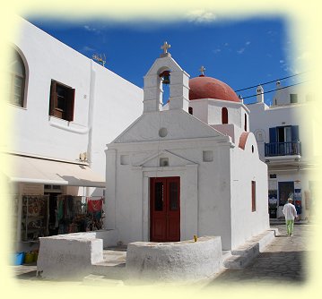 Mykonos - Agia anna Church