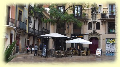 Barcelona - Placa Sant Josep Oriol