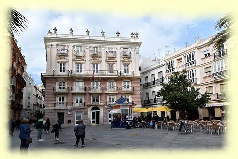 Cadiz - Casa de los Pazos Miranda neben Rathaus