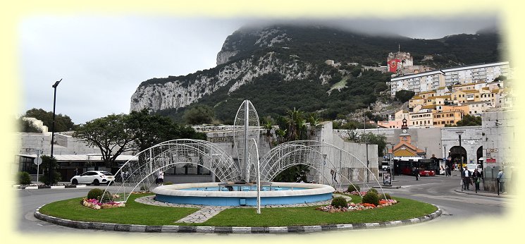 Gibraltar - Kreisverkehrs