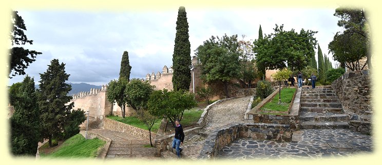 Malaga - Burg Gibralfaro