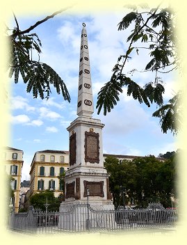 Malaga - Torrijos-Denkmal