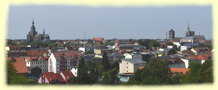 Stralsund -  Panorama der Hafenstadt