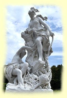Park Sanssouci - Skulptur Wasser
