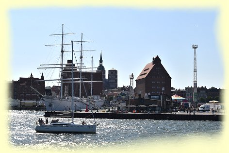 Stralsund mit Gorch Fock I