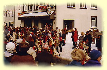Schnwald 1983 - Fasnet-Umzug
