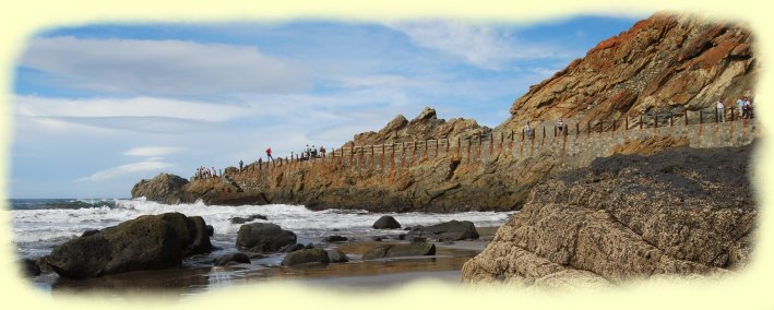 Felsen von Taganana am Playa de San Roque